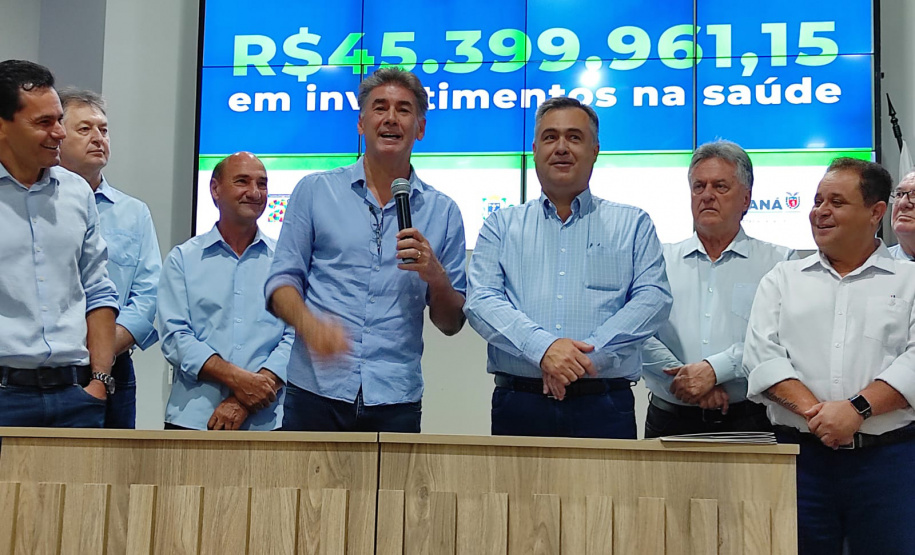 Saúde confirma mais de R$ 45 milhões em investimentos para a Região de Cascavel
