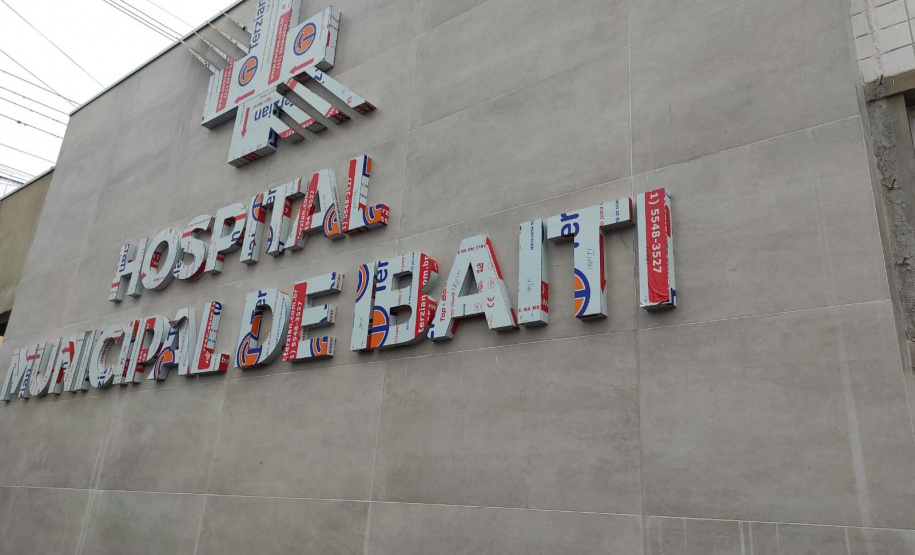 secretário de Estado da Saúde, Beto Preto, realizou uma visita às obras de reforma e ampliação do Hospital Municipal de Ibaiti.