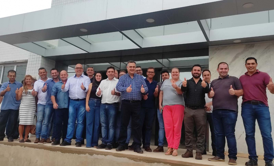 secretário de Estado da Saúde, Beto Preto, realizou uma visita às obras de reforma e ampliação do Hospital Municipal de Ibaiti.