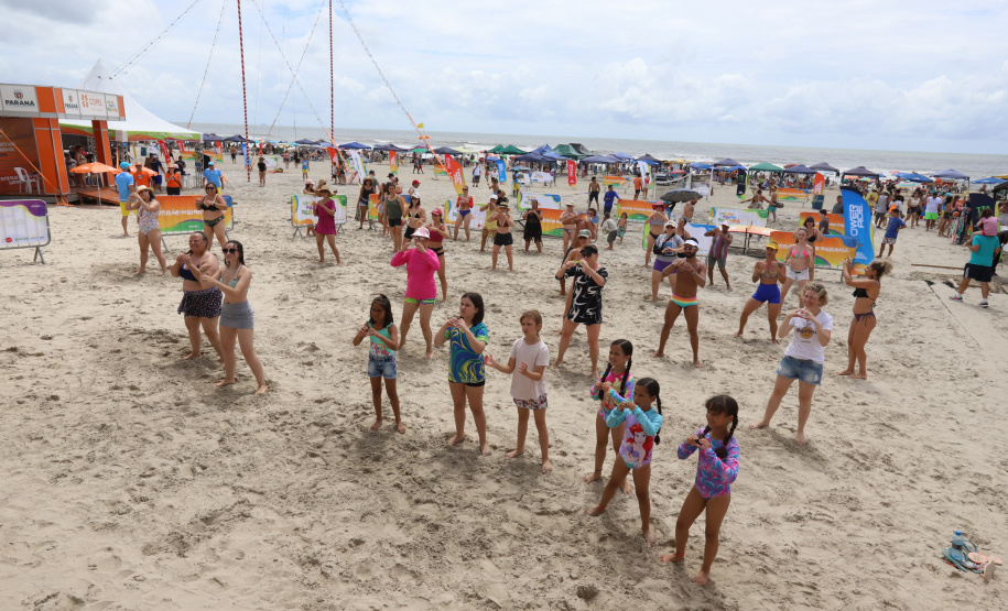 Esporte conclui a terceira semana com mais de 470 mil atendimentos no Verão Maior Paraná