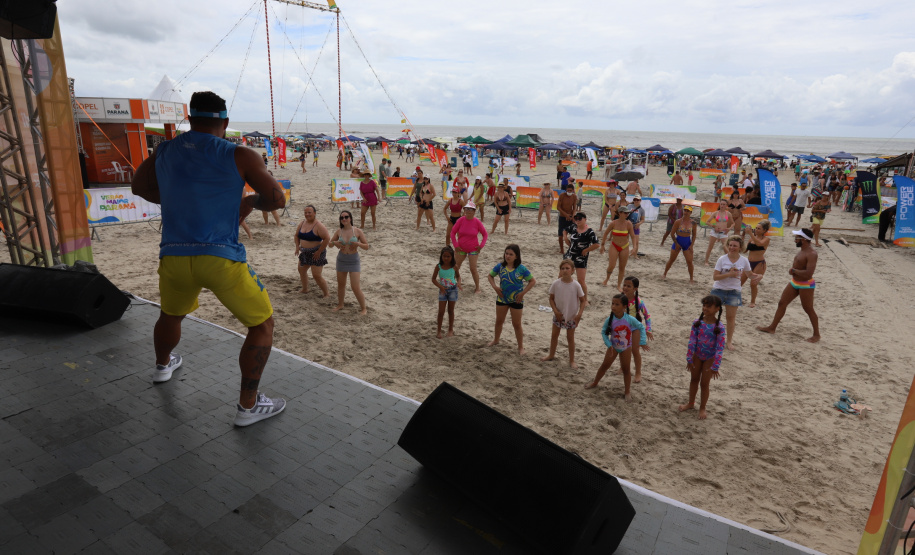 Esporte conclui a terceira semana com mais de 470 mil atendimentos no Verão Maior Paraná