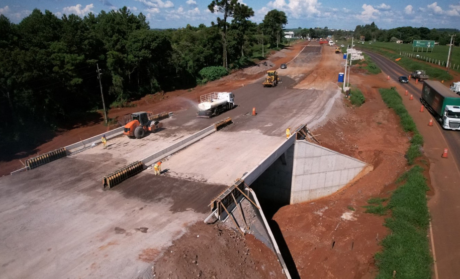 Com trecho do Show Rural pronto, duplicação avança na BR-277 em Cascavel