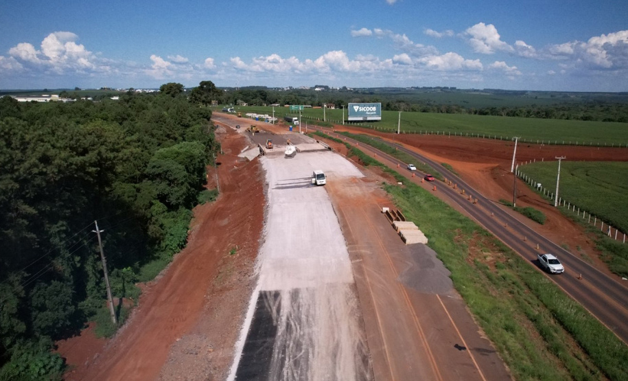 Com trecho do Show Rural pronto, duplicação avança na BR-277 em Cascavel