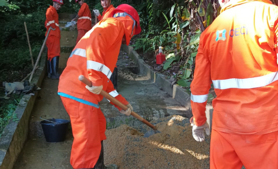 Obra de recuperação da BR-277 no Litoral entra na fase de contenção definitiva