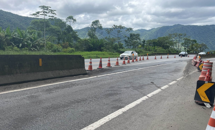 Sem interrupções, avançam obras emergenciais na BR-277