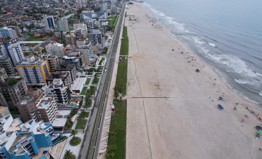 Revitalização da Orla de Matinhos vai ampliar em quase 5 vezes a área com restinga nativa