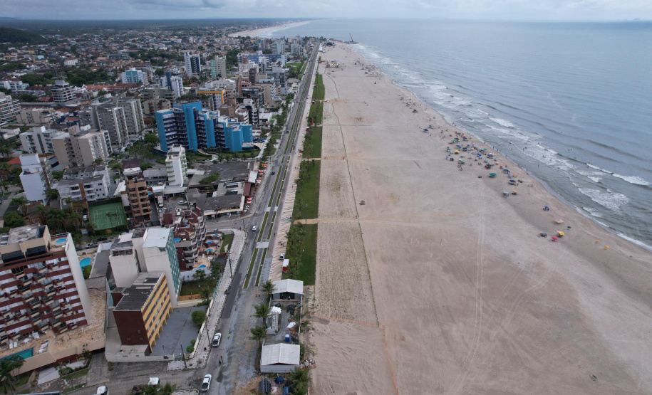 Revitalização da Orla de Matinhos vai ampliar em quase 5 vezes a área com restinga nativa