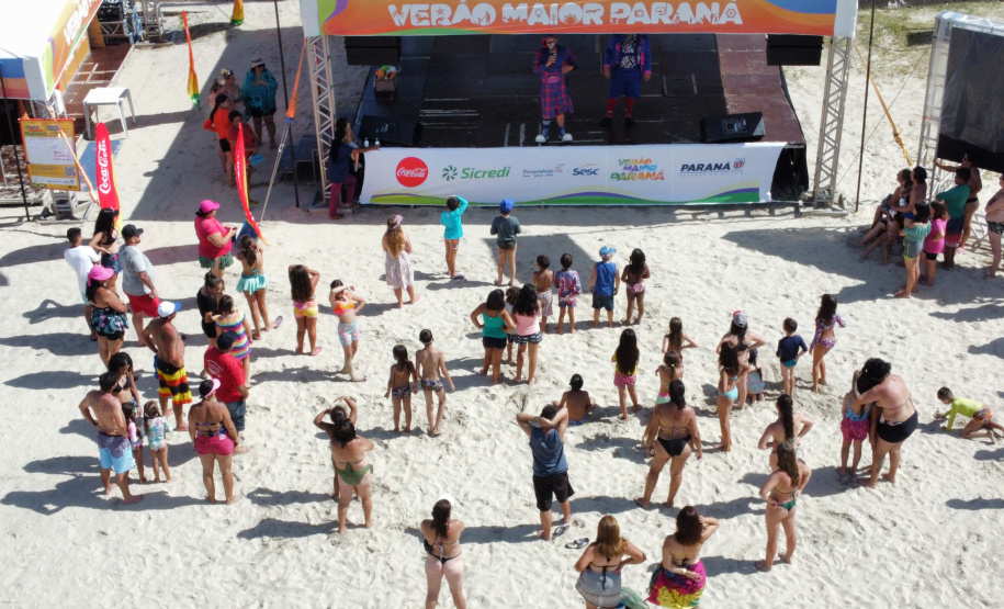 Esporte conclui a terceira semana com mais de 470 mil atendimentos no Verão Maior Paraná