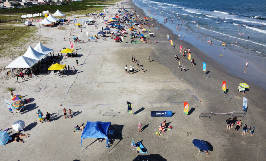 Campeonato de Beach-Flag.