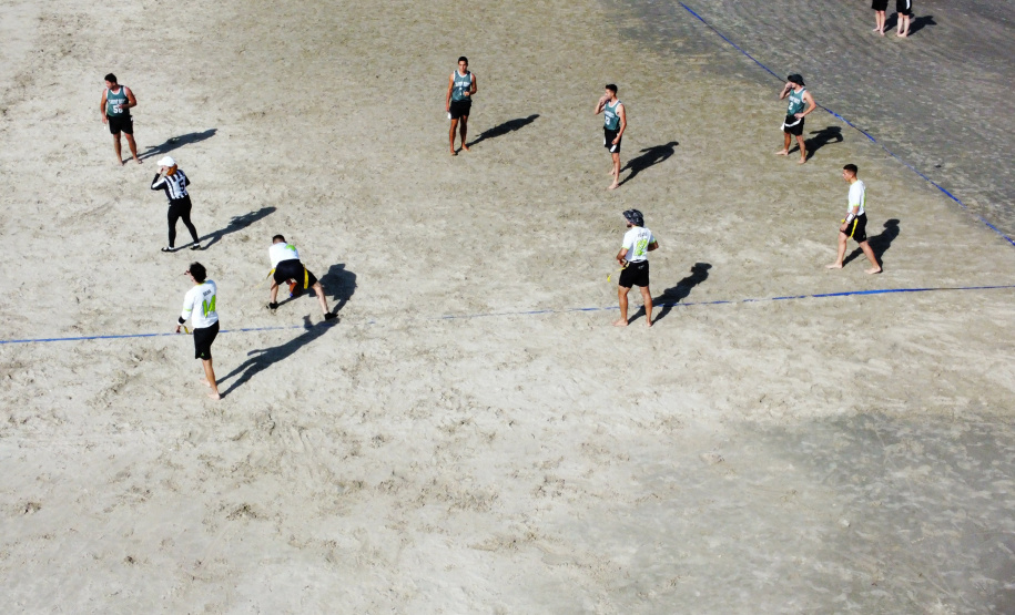 Campeonato de Beach-Flag.