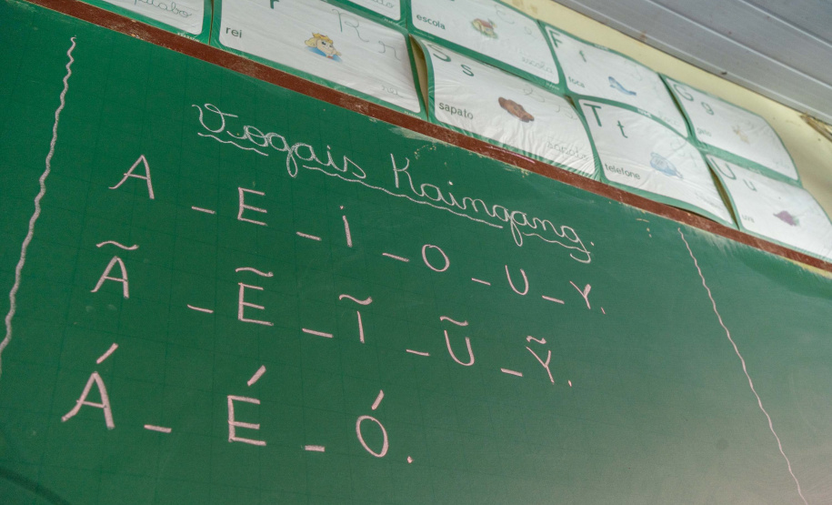 Colégio indígena de Manoel Ribas ganha quadra coberta e novo espaço de cozinha e refeitório