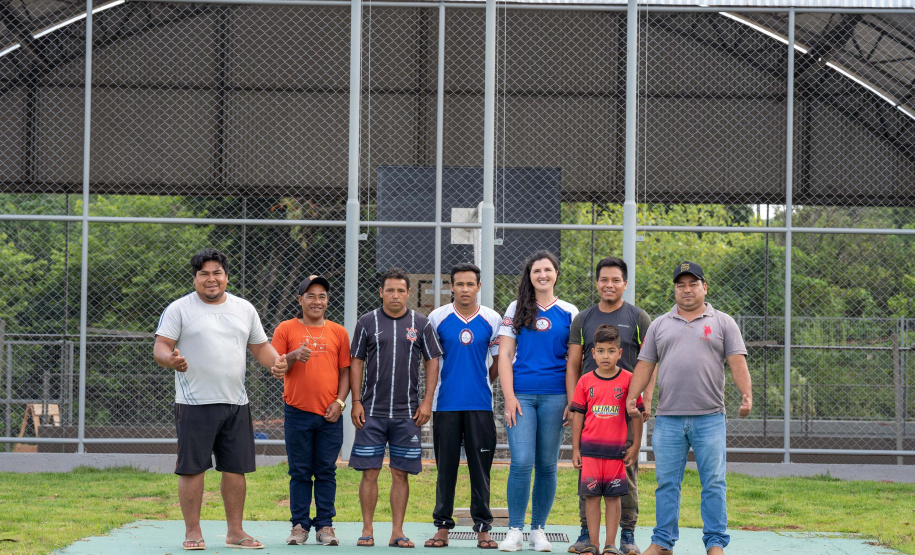 Colégio indígena de Manoel Ribas ganha quadra coberta e novo espaço de cozinha e refeitório