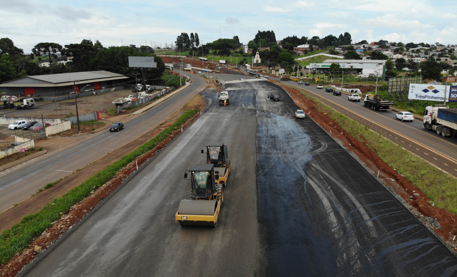 Com terraplanagem concluída, duplicação da BR-277 em Guarapuava entra na reta final
