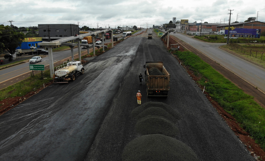 Com terraplanagem concluída, duplicação da BR-277 em Guarapuava entra na reta final