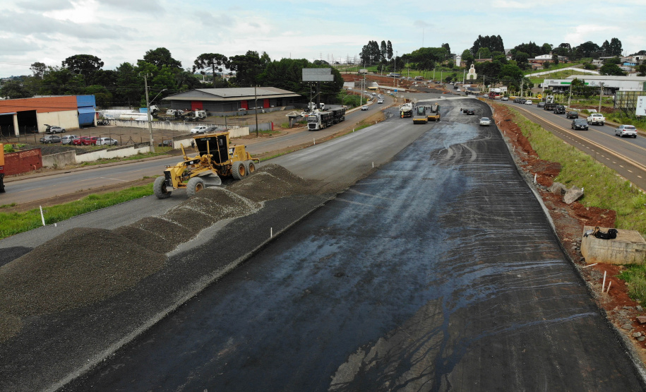 Com terraplanagem concluída, duplicação da BR-277 em Guarapuava entra na reta final