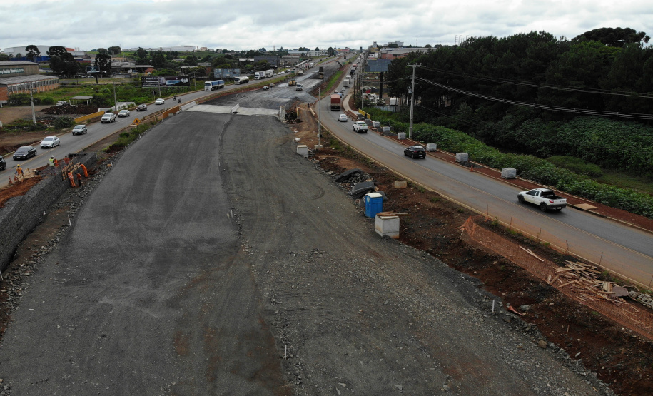 Com terraplanagem concluída, duplicação da BR-277 em Guarapuava entra na reta final