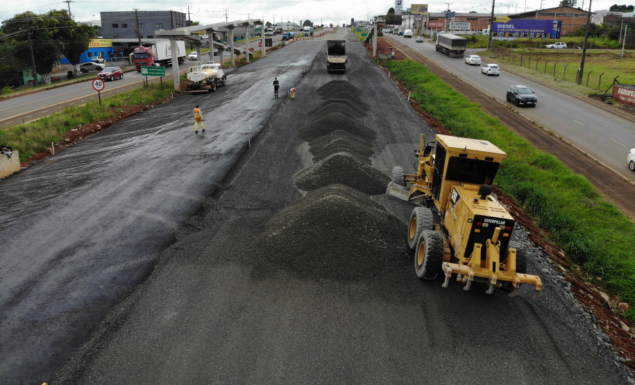 Com terraplanagem concluída, duplicação da BR-277 em Guarapuava entra na reta final