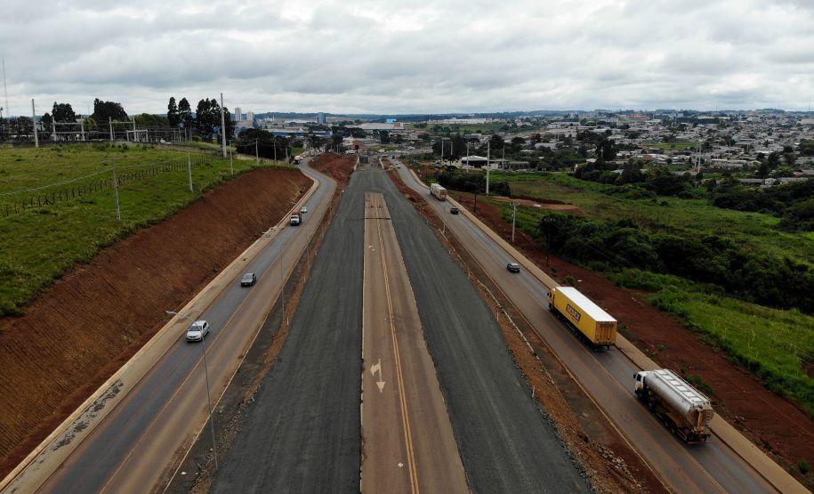 Com terraplanagem concluída, duplicação da BR-277 em Guarapuava entra na reta final