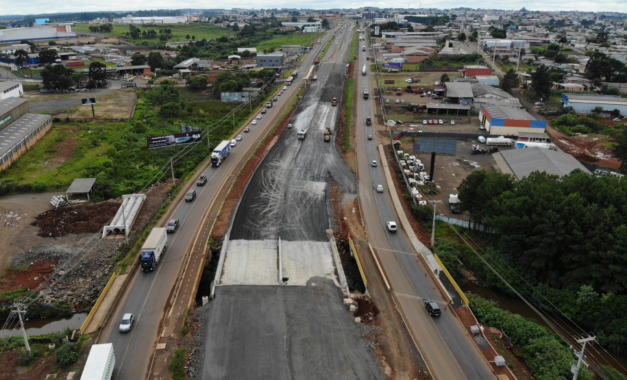 Com terraplanagem concluída, duplicação da BR-277 em Guarapuava entra na reta final