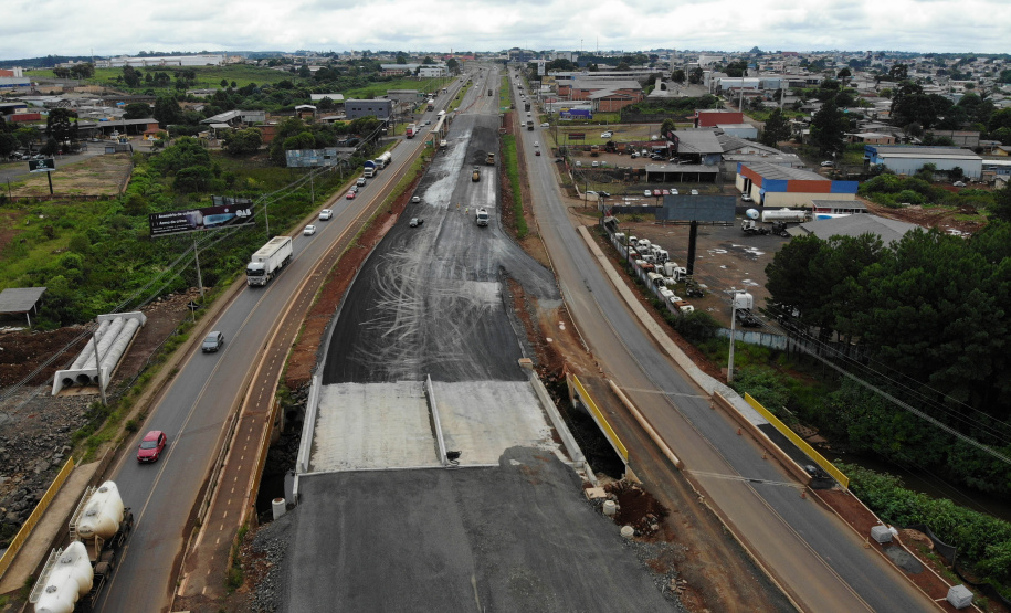 Com terraplanagem concluída, duplicação da BR-277 em Guarapuava entra na reta final