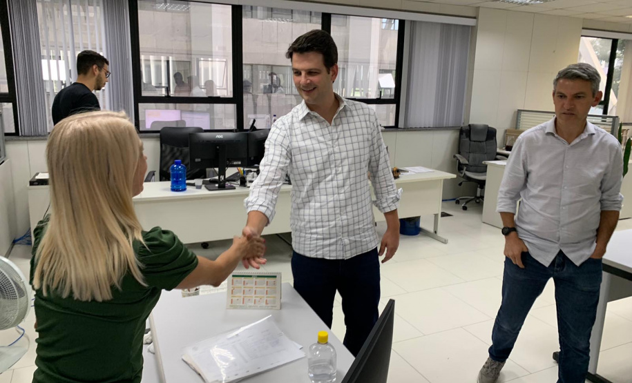 Em visita à AMEP, Eduardo Pimentel busca fortalecer regiões metropolitanas do Paraná