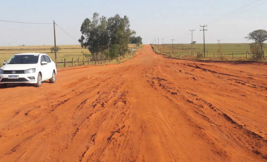 Estado investe em convênio para pavimentar estrada em Paranavaí