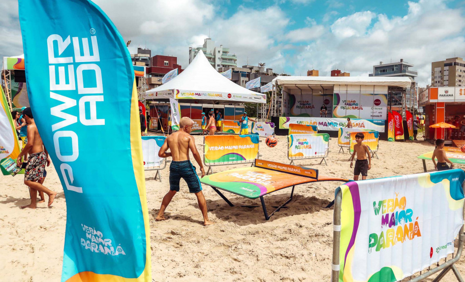 Atividades esportivas e de recreação viram hits no Verão Maior Paraná com mais de 310 mil atendimentos
