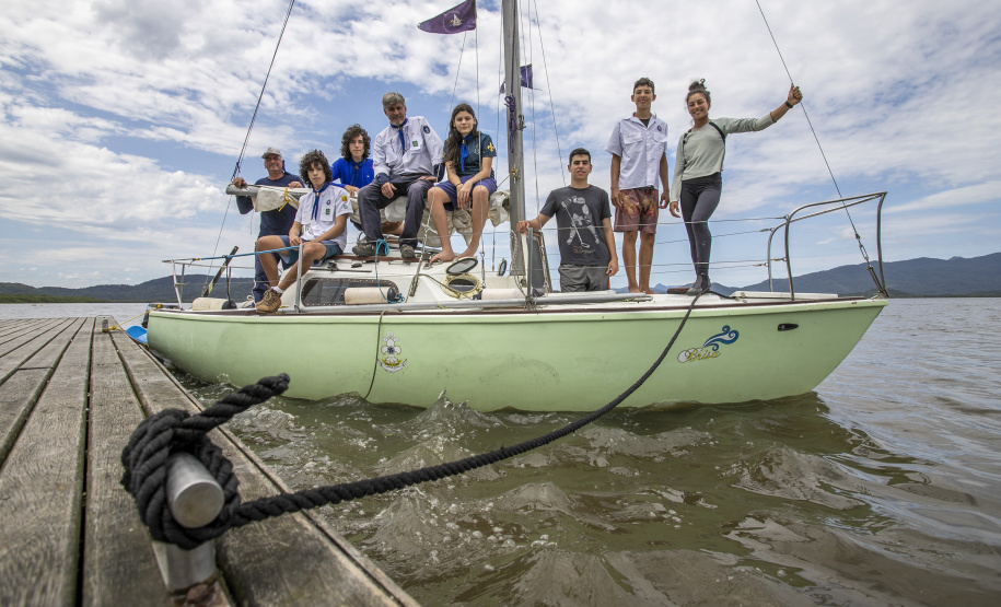 Portos do Paraná concede cessão de área para sede de grupo de escoteiros do mar de Antonina