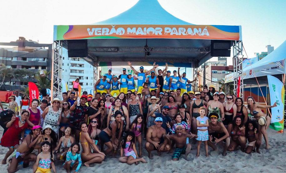 Verão Maior Paraná atende cerca de 150 mil veranistas em atividades esportivas e de lazer durante a primeira semana