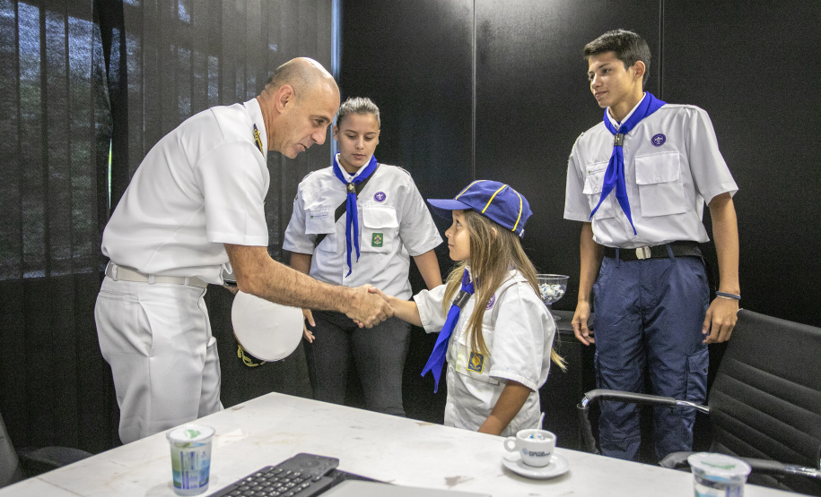 Portos do Paraná concede cessão de área para sede de grupo de escoteiros do mar de Antonina