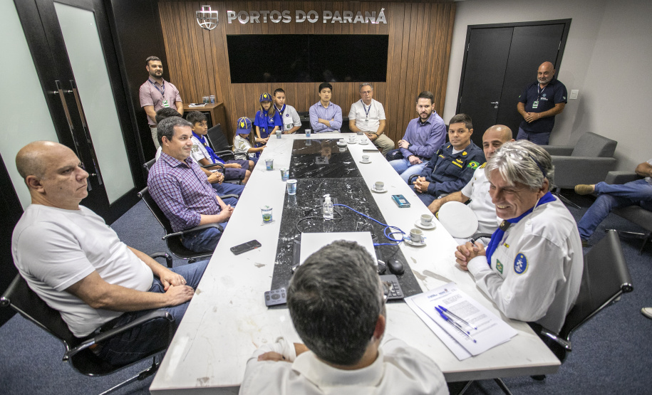 Portos do Paraná concede cessão de área para sede de grupo de escoteiros do mar de Antonina