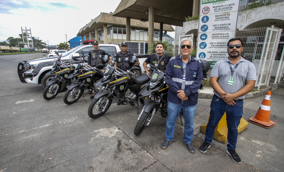 Com maior mobilidade, novas motos reforçam segurança nos portos do Paraná