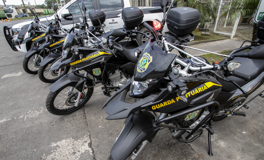 Com maior mobilidade, novas motos reforçam segurança nos portos do Paraná