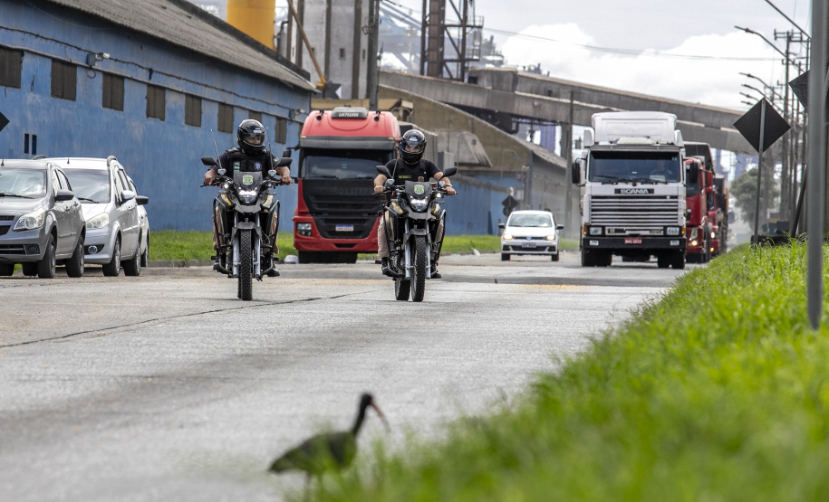 Com maior mobilidade, novas motos reforçam segurança nos portos do Paraná