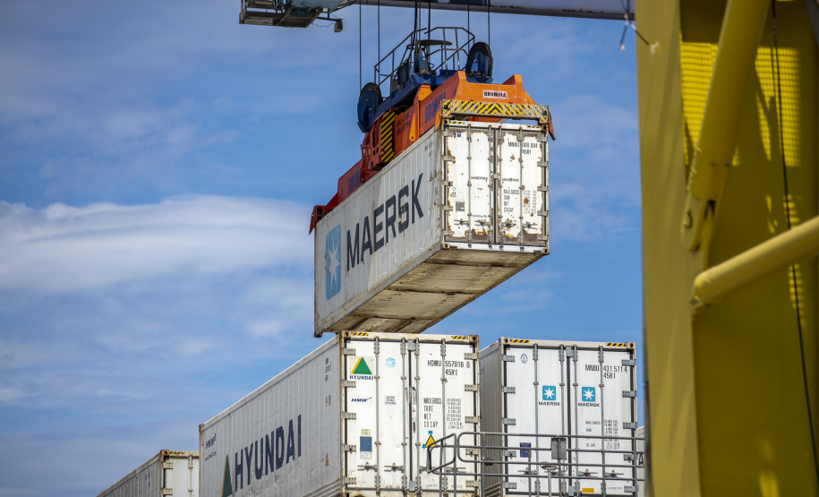 Exportação de carne cresce 13% Porto de Paranaguá