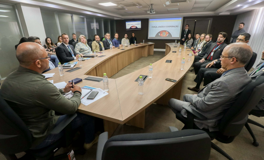 Secretário Hudson conclui agenda de encontros com representantes das forças de segurança