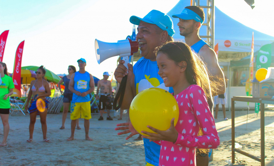 Verão Maior Paraná atende cerca de 150 mil veranistas em atividades esportivas e de lazer durante a primeira semana