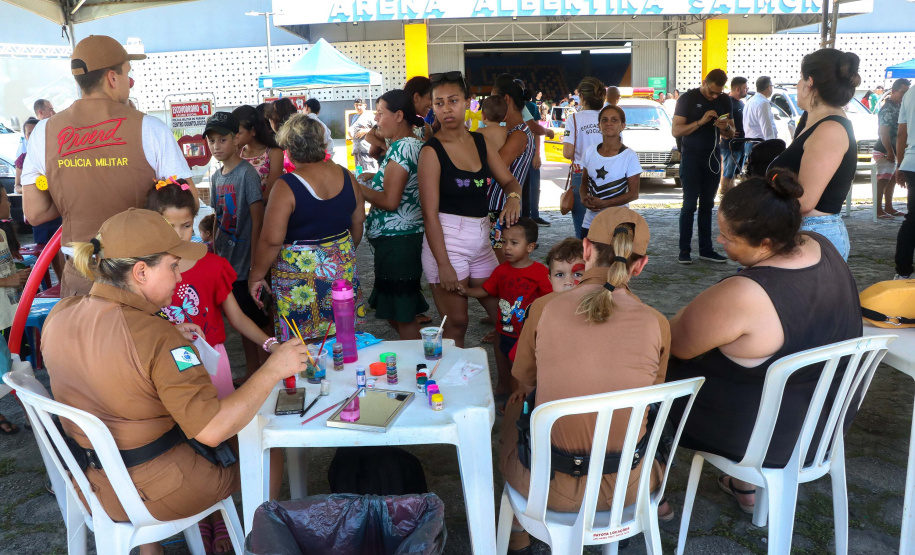 Segurança encerra atividades do Litoral Cidadão com última exposição em Paranaguá