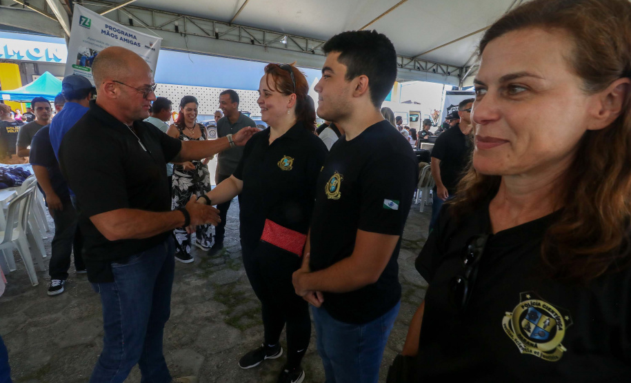 Segurança encerra atividades do Litoral Cidadão com última exposição em Paranaguá