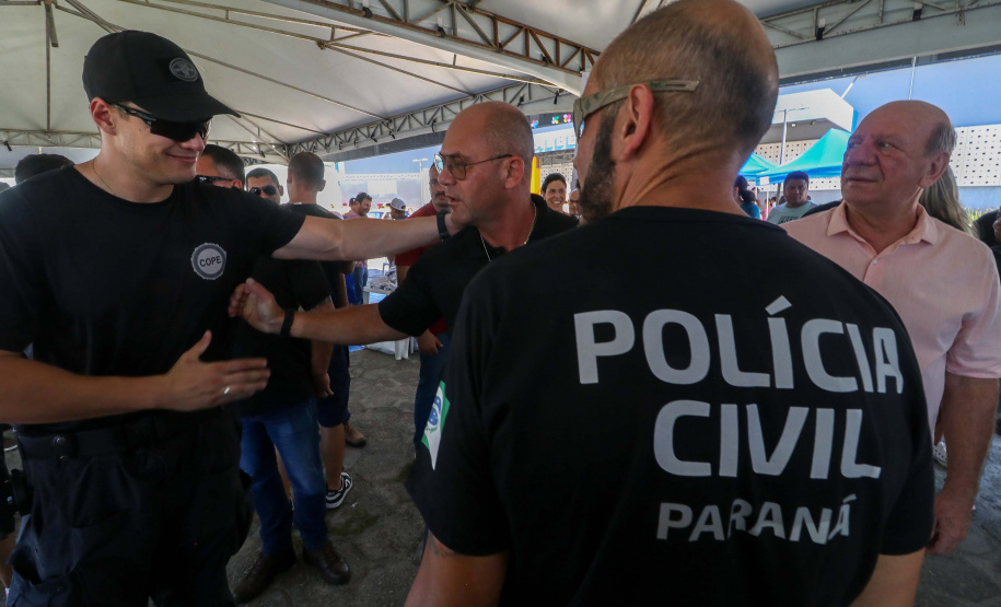 Segurança encerra atividades do Litoral Cidadão com última exposição em Paranaguá