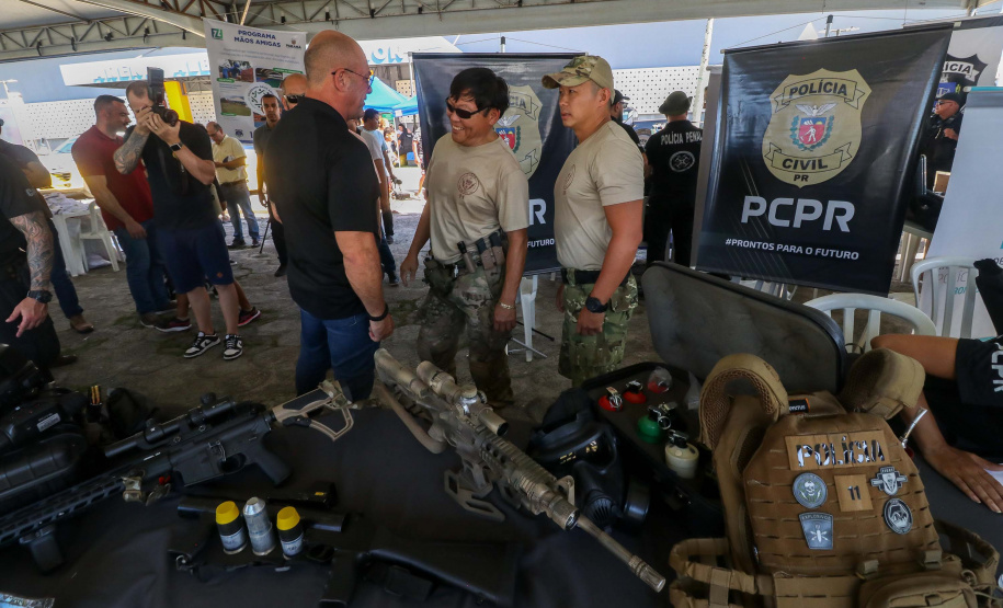 Segurança encerra atividades do Litoral Cidadão com última exposição em Paranaguá