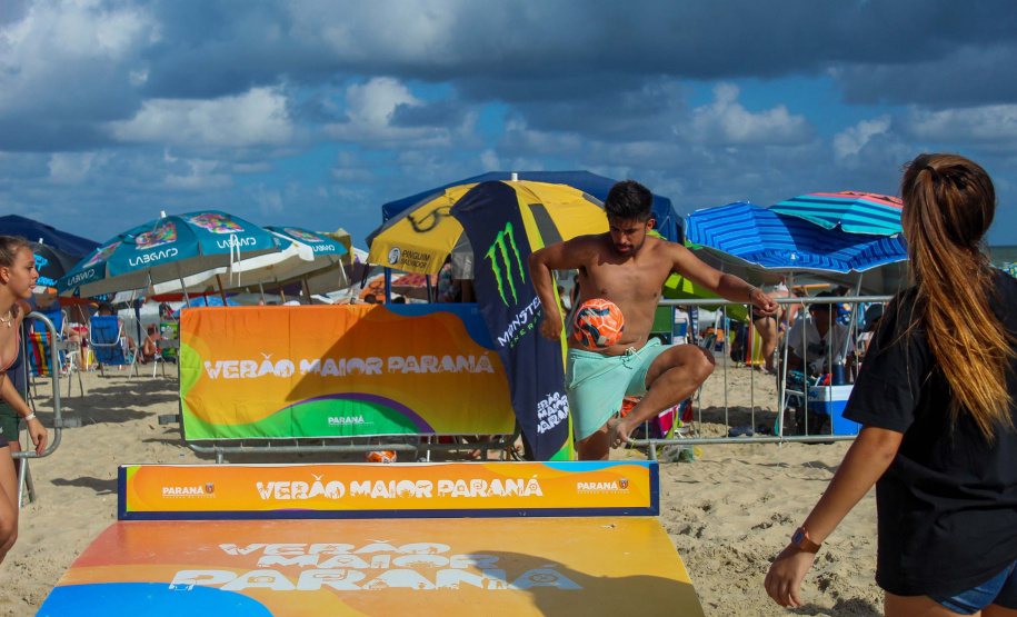 Atividades esportivas e de recreação viram hits no Verão Maior Paraná com mais de 310 mil atendimentos