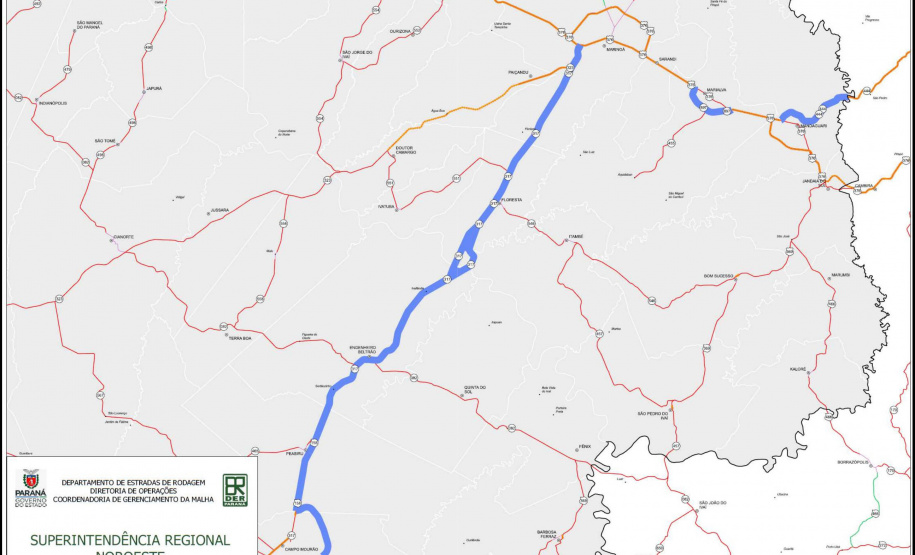 PR-317 Maringá - Peabiru