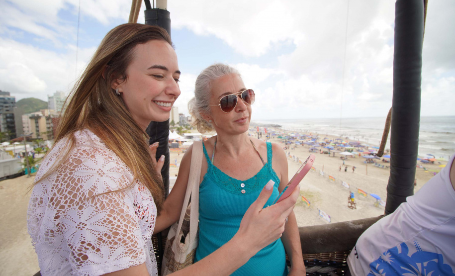 Beleza contemplada do alto: voo de balão estreia no Verão Maior Paraná