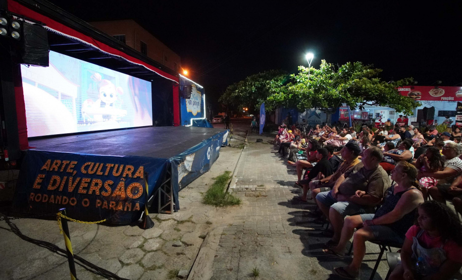 cinema na praça