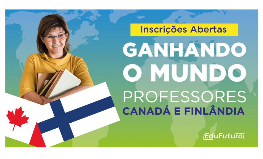 Programa de intercâmbio Ganhando o Mundo abre inscrições para professores e pedagogos da rede estadual
