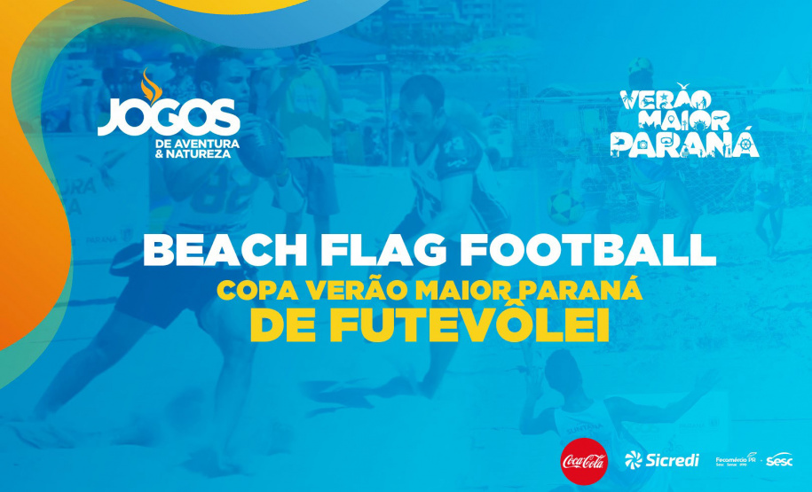 Futevôlei e Beach Flag abrem oficialmente os Jogos de Aventura e Natureza no Verão Maior Paraná