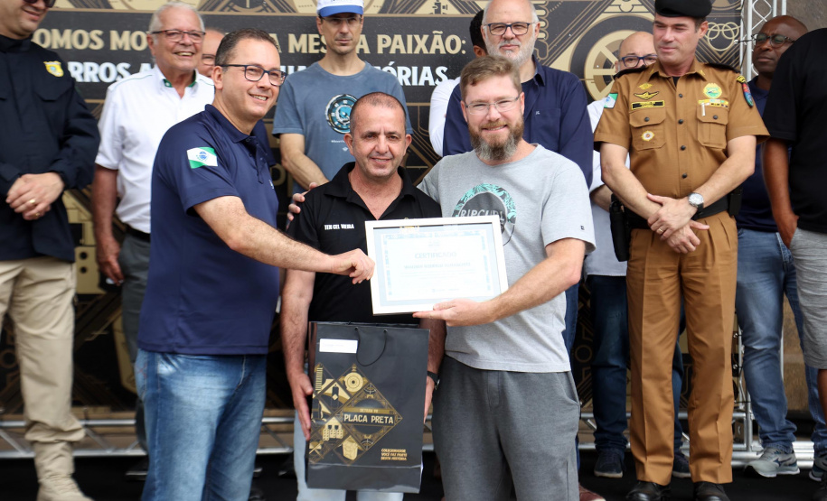 detran - placa preta