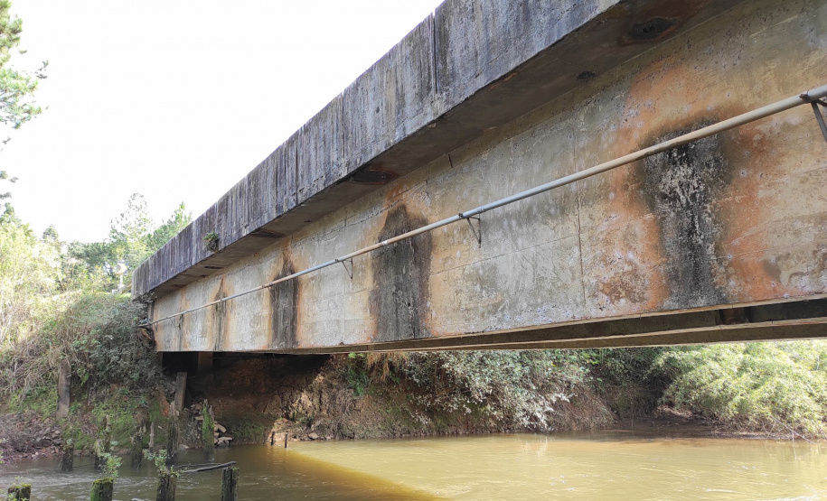 Cinco pontes nos Campos Gerais e Centro-Sul vão passar por reforma de R$ 1,3 milhão