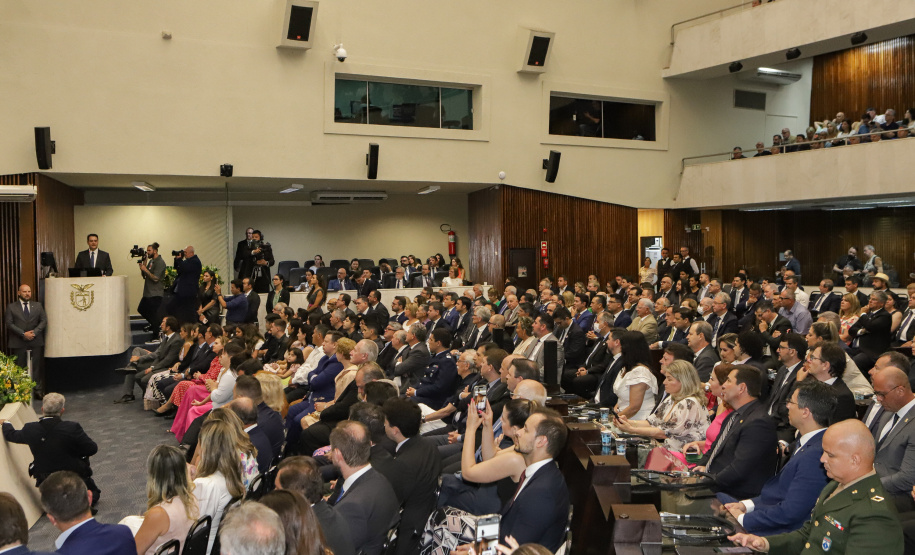 Posse do governador Carlos Massa Ratinho Junior e do vice-governador Darci Piana